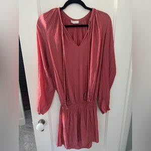 Army Brook Mew York rose long sleeve dress, size Medium.